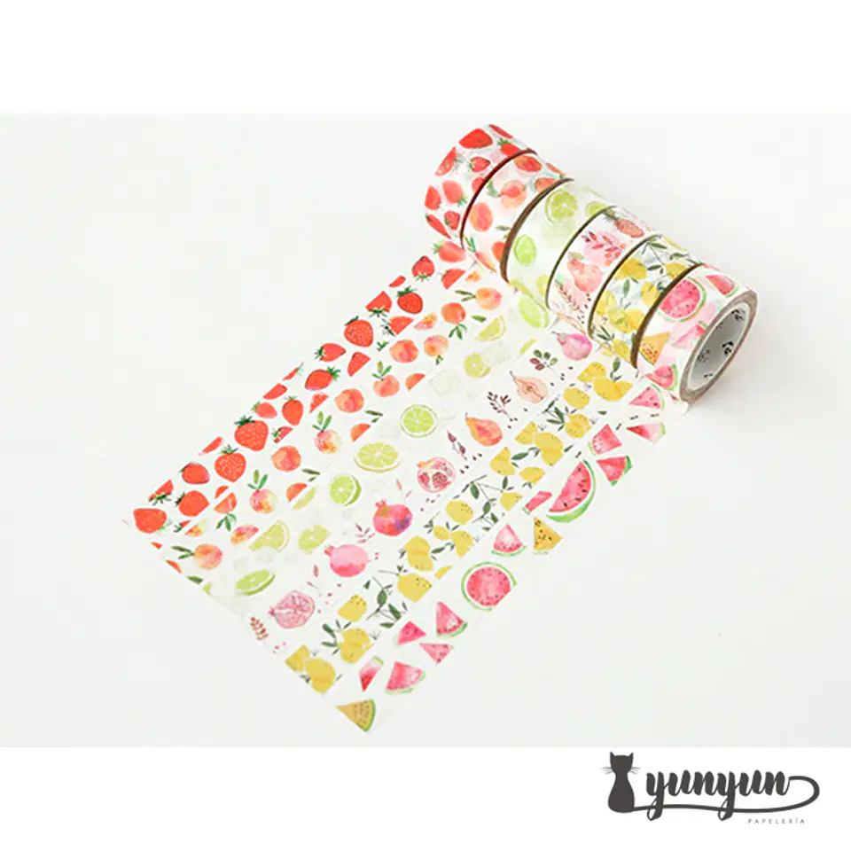 Washi Tapes Frutas - 1,5cm 6