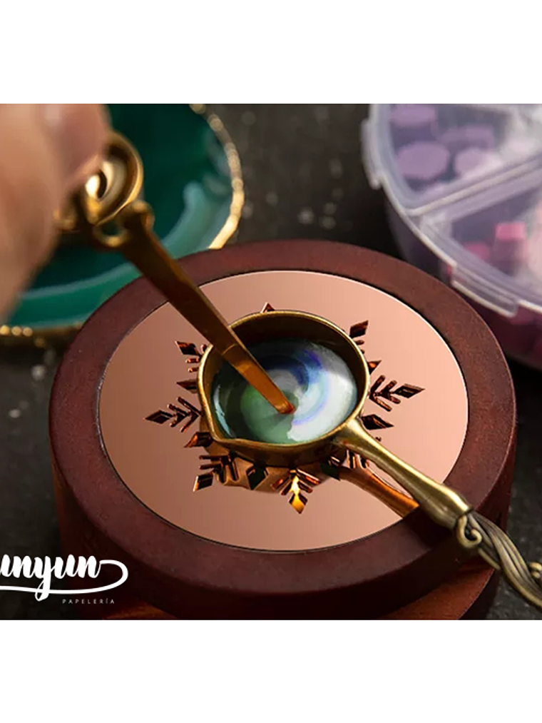 Mezclador Cera Sellos de Lacre - Nota Musical 3