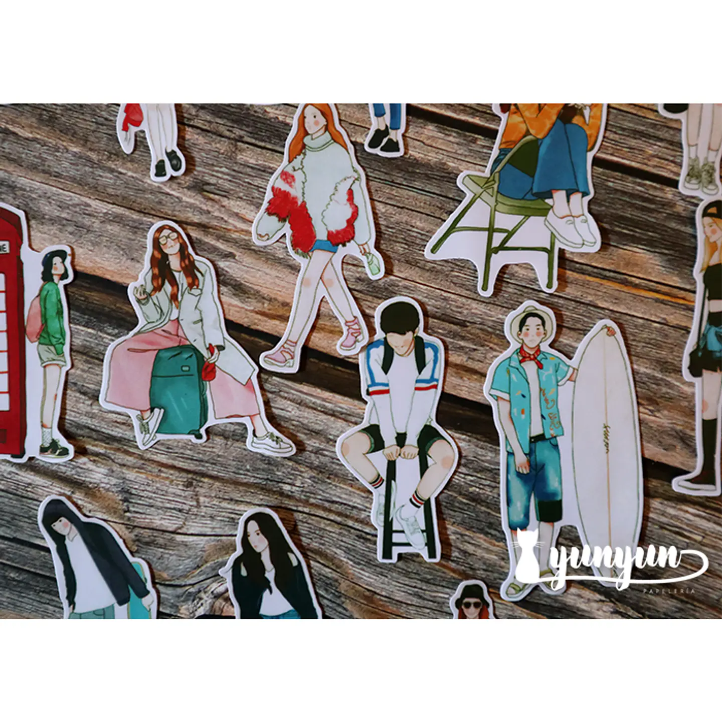 Stickers Boys & Girls - 30 pzas 2