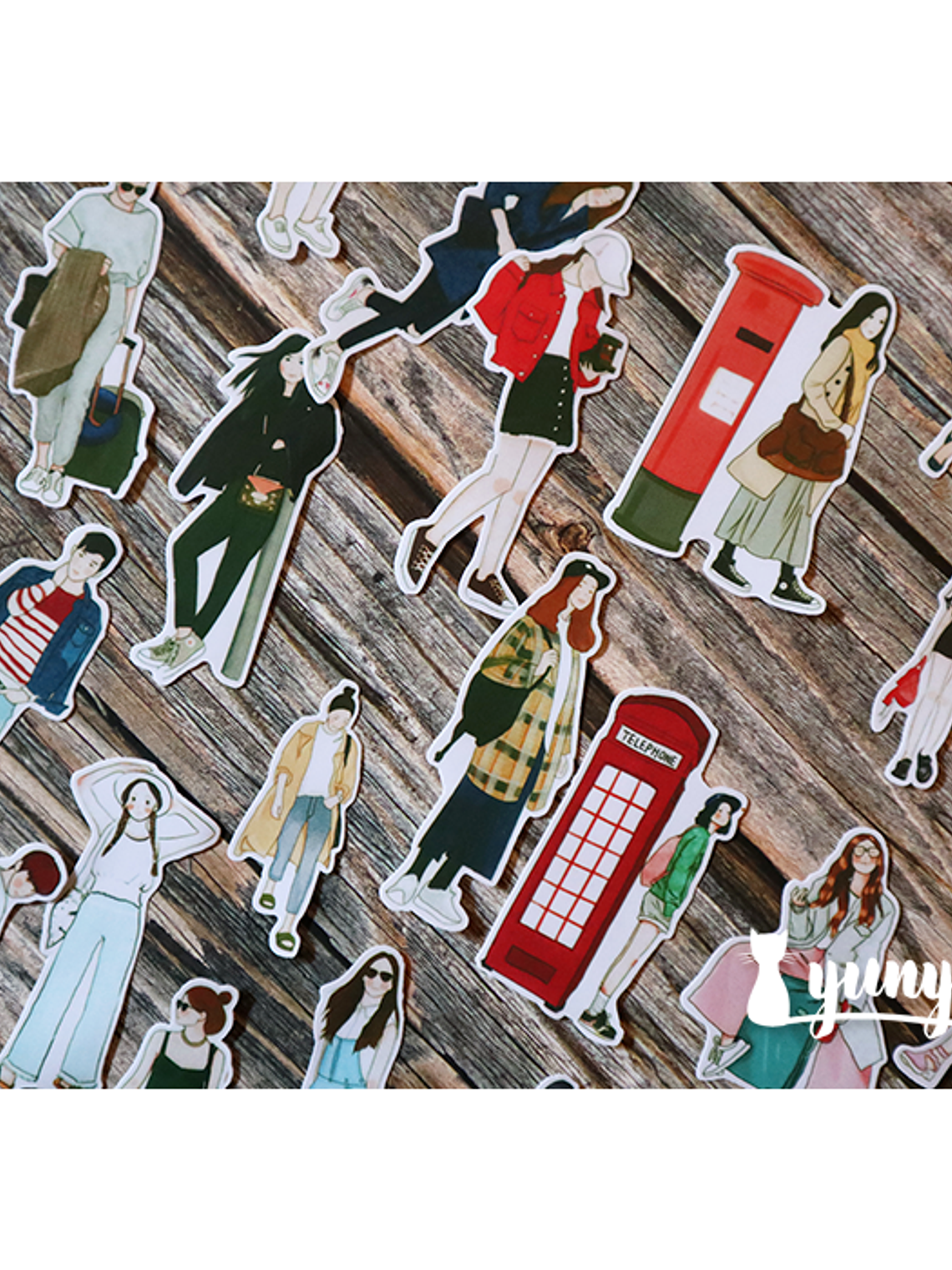 Stickers Boys & Girls - 30 pzas 5