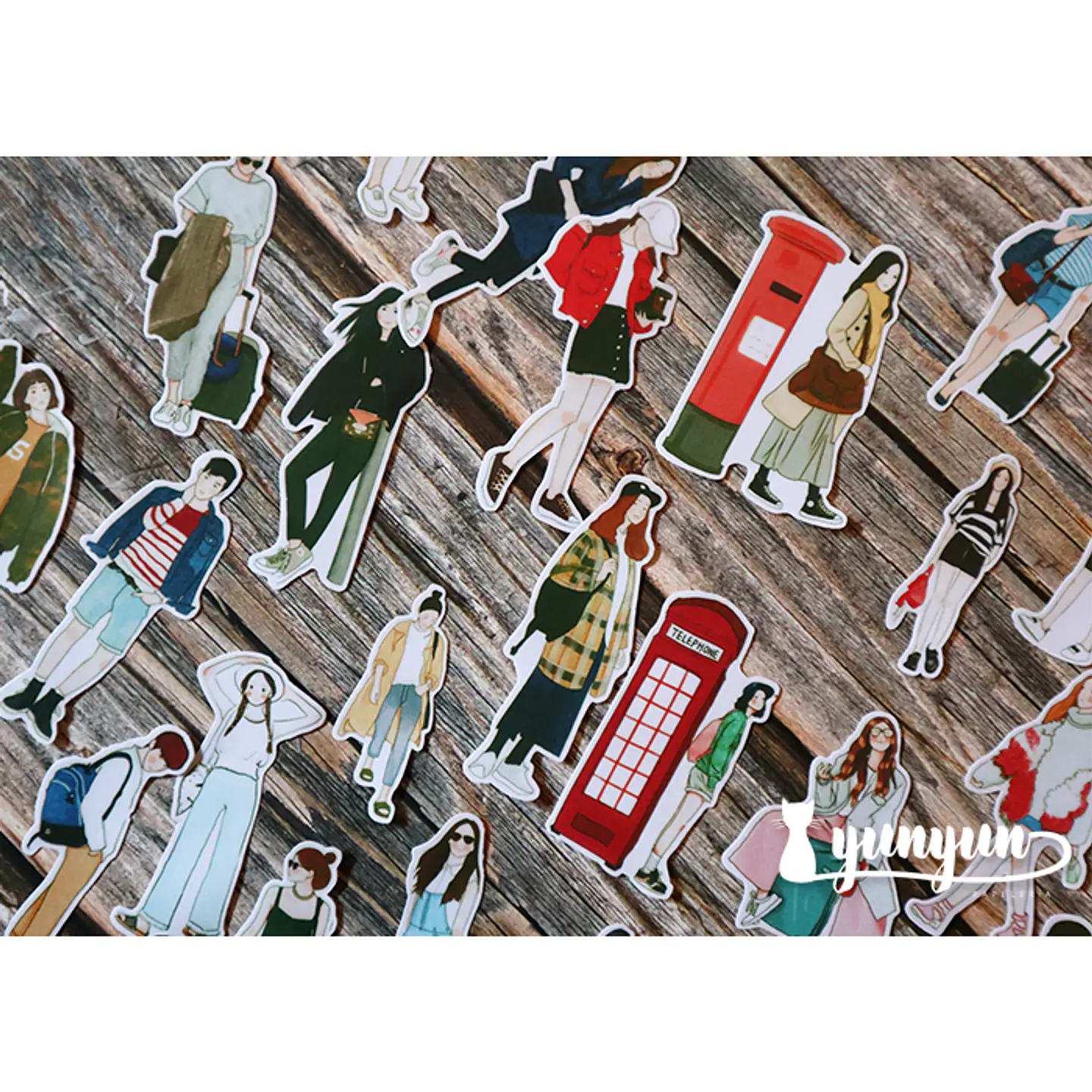 Stickers Boys & Girls - 30 pzas 5