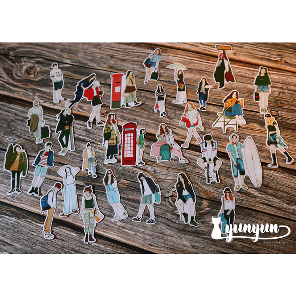 Stickers Boys & Girls - 30 pzas 7