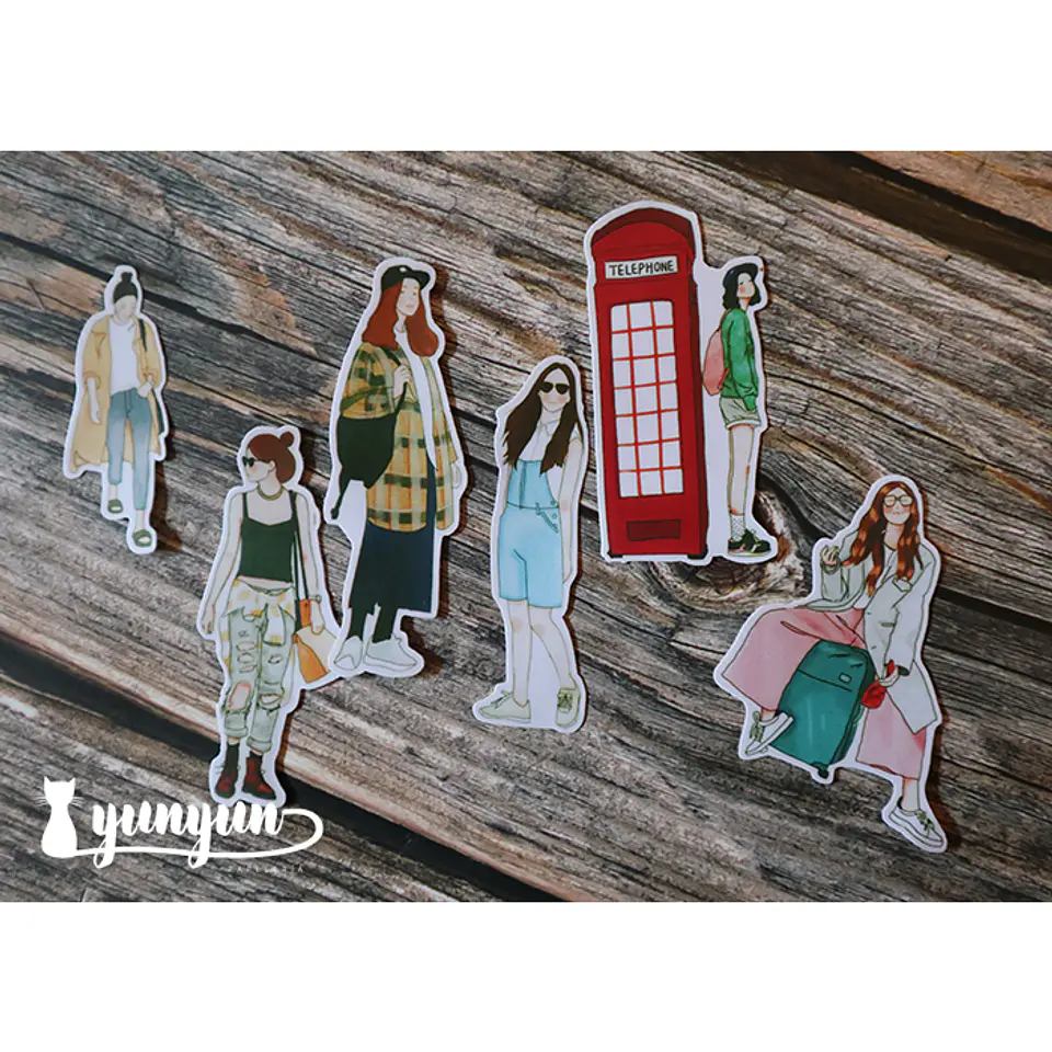 Stickers Boys & Girls - 30 pzas 3