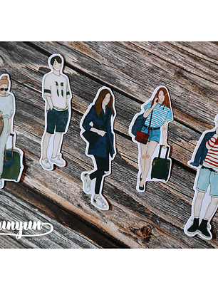 Stickers Boys & Girls - 30 pzas