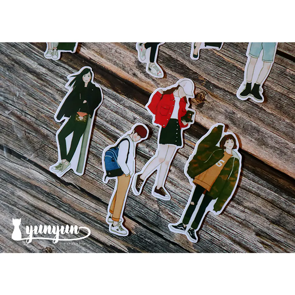 Stickers Boys & Girls - 30 pzas 4