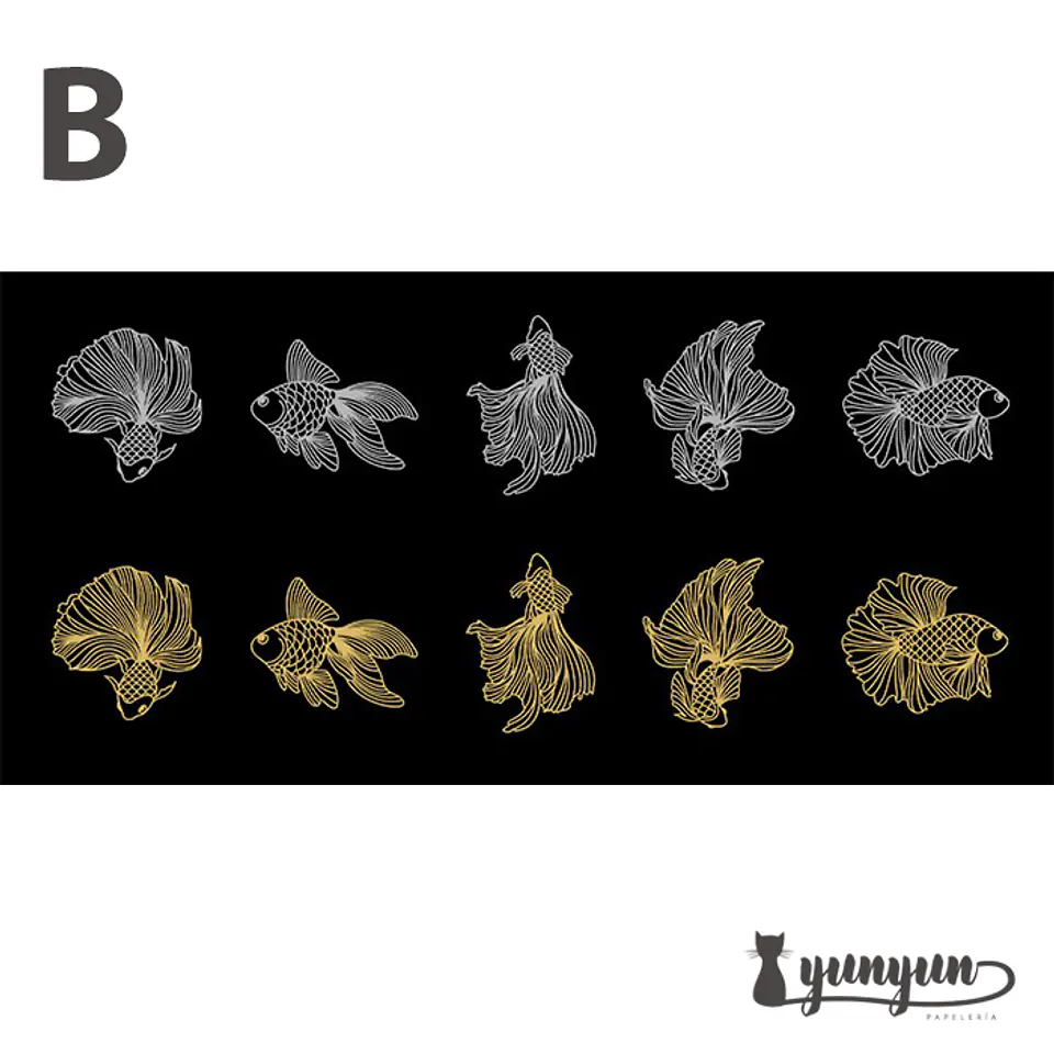 Set Gildng Paper - 10 pzas 8
