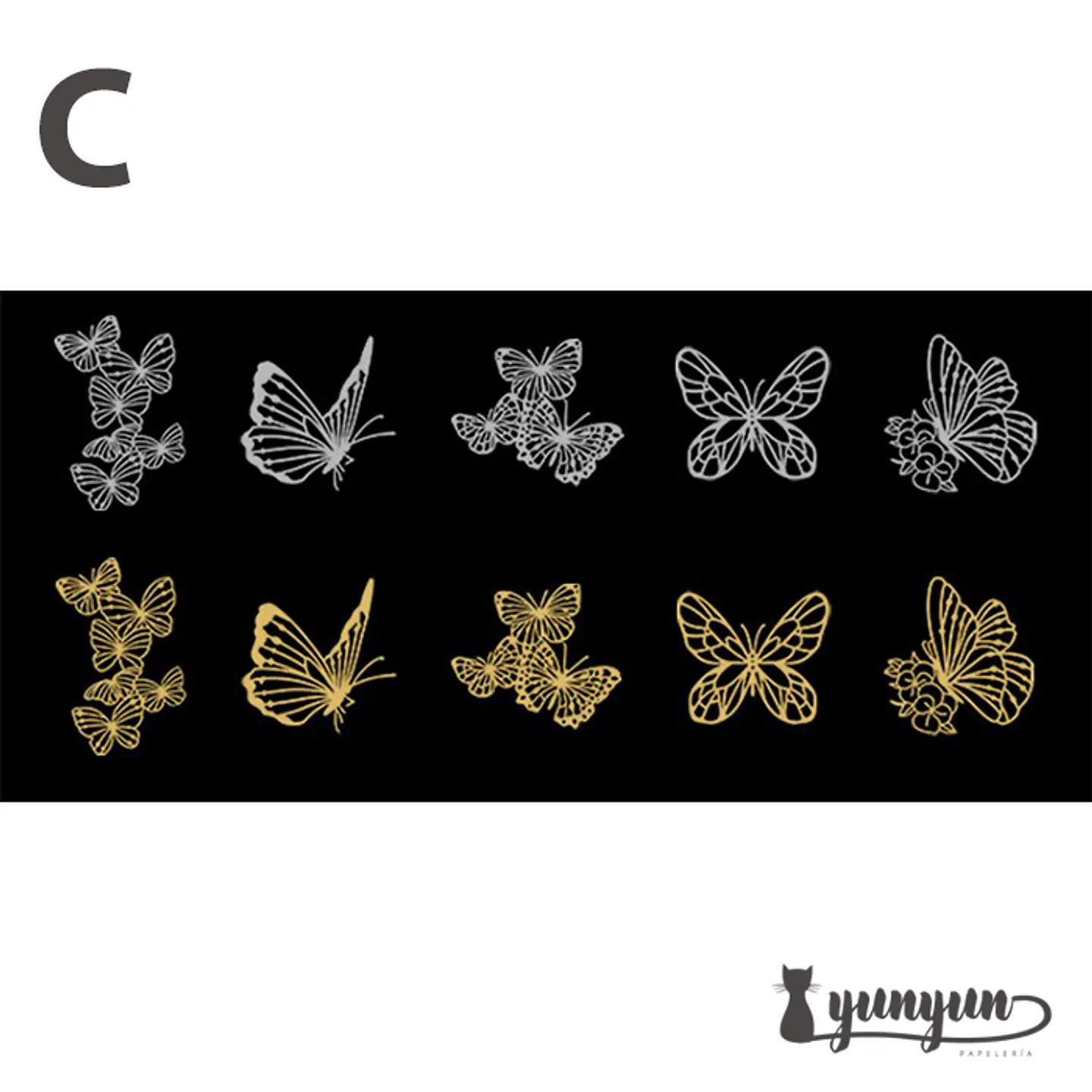 Set Gildng Paper - 10 pzas 9