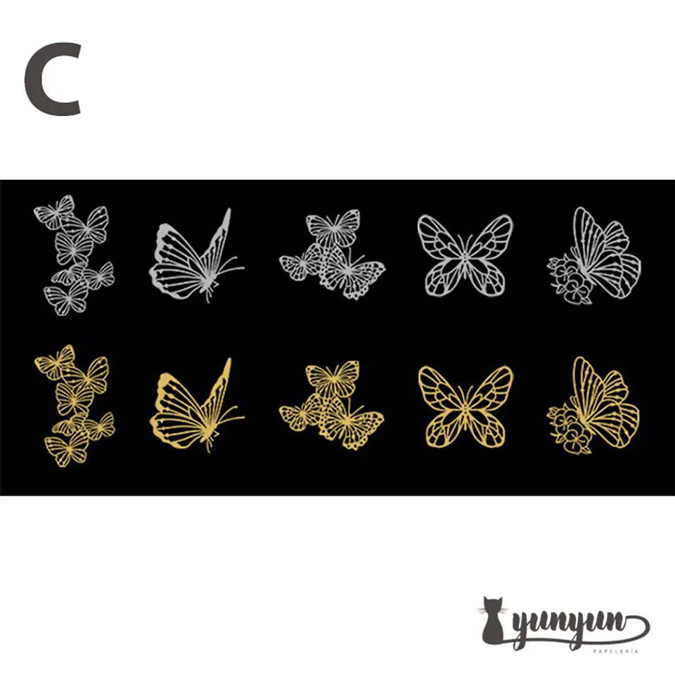 Set Gildng Paper - 10 pzas 9
