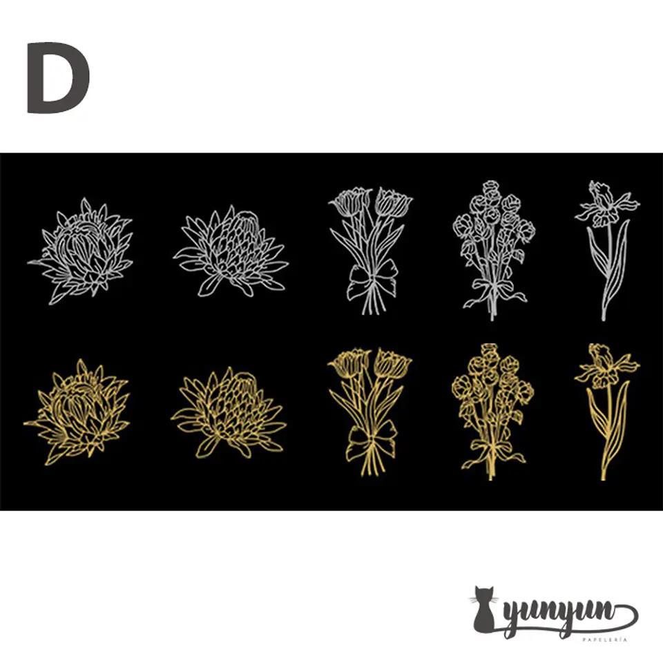 Set Gildng Paper - 10 pzas 10
