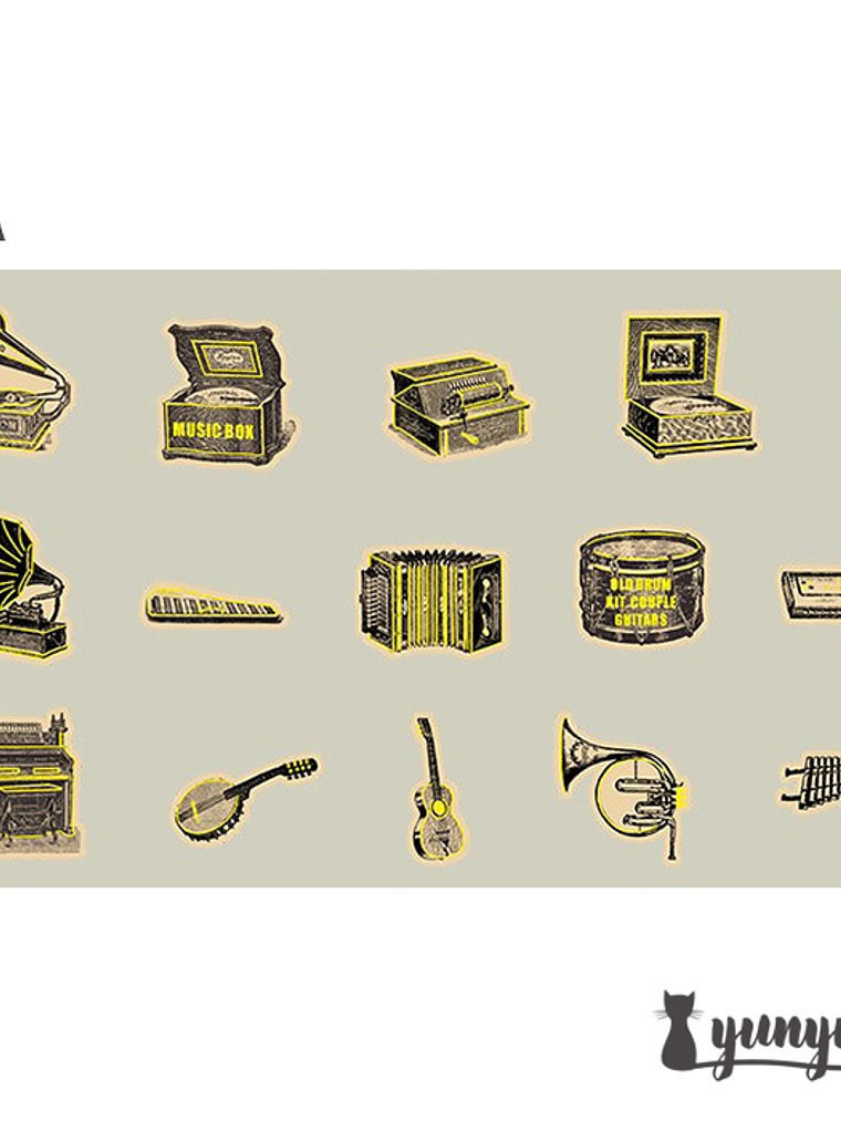 Stickers Fate Symphony (foil) - 45 pzas 8