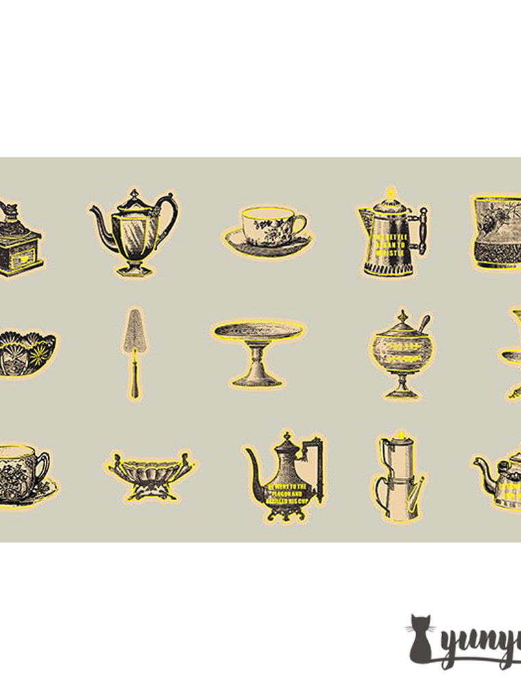 Stickers Fate Symphony (foil) - 45 pzas 9