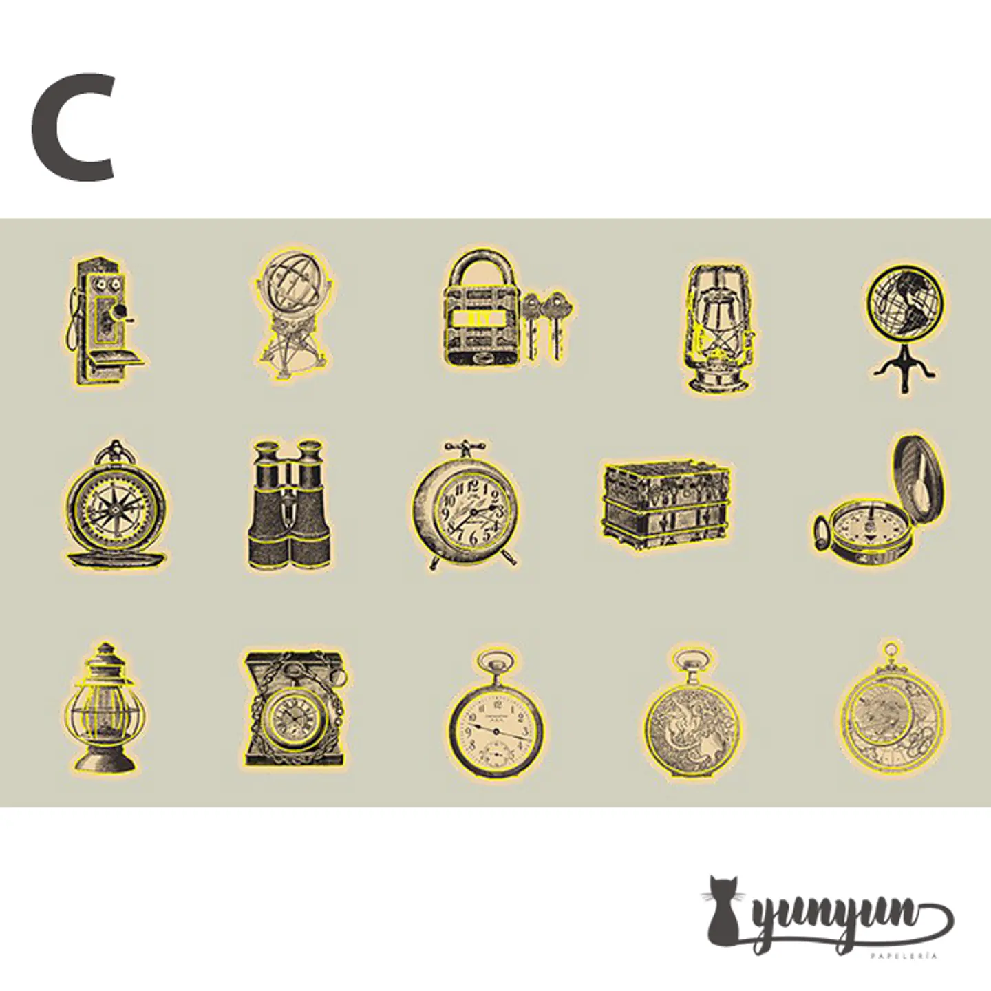 Stickers Fate Symphony (foil) - 45 pzas 10