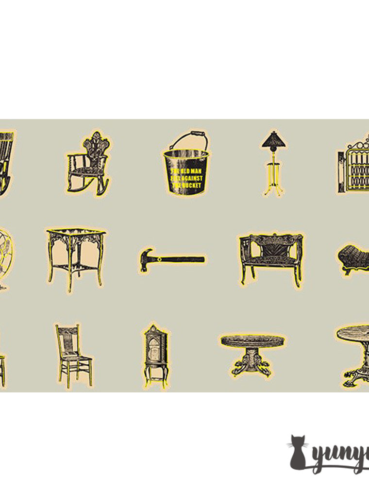 Stickers Fate Symphony (foil) - 45 pzas 12