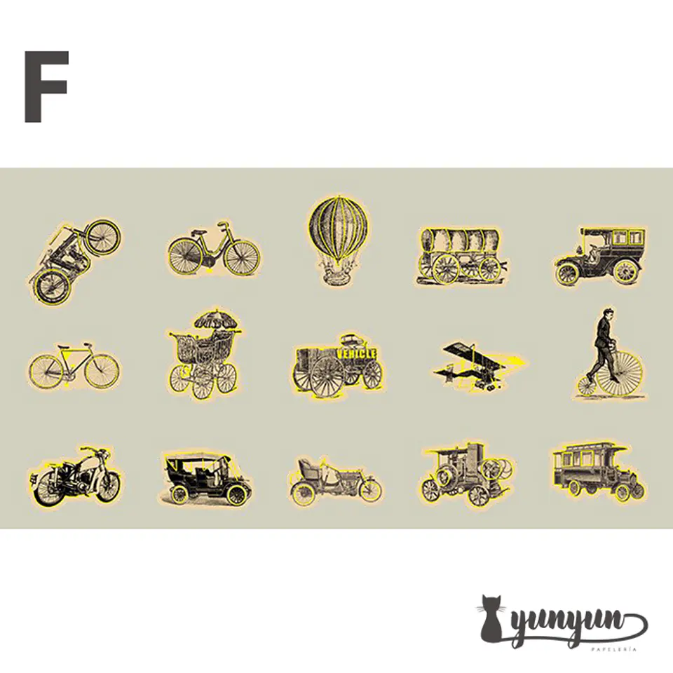 Stickers Fate Symphony (foil) - 45 pzas 13
