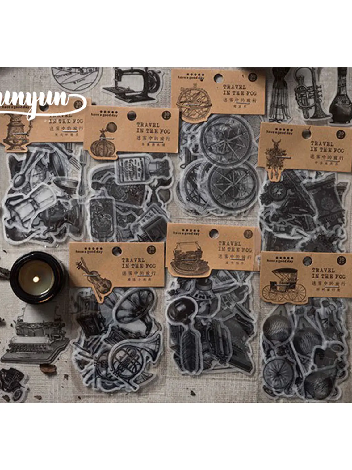 Stickers Vintage II - 30 pzas 1