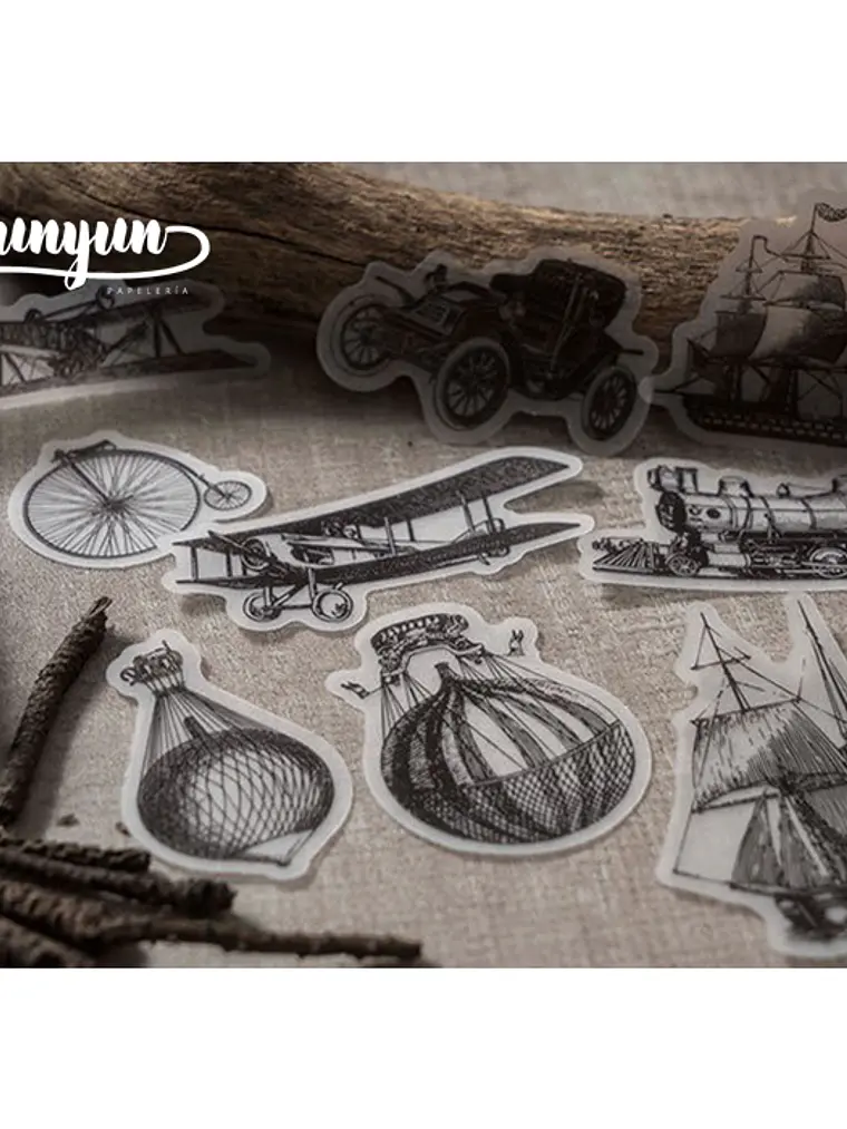 Stickers Vintage II - 30 pzas 3