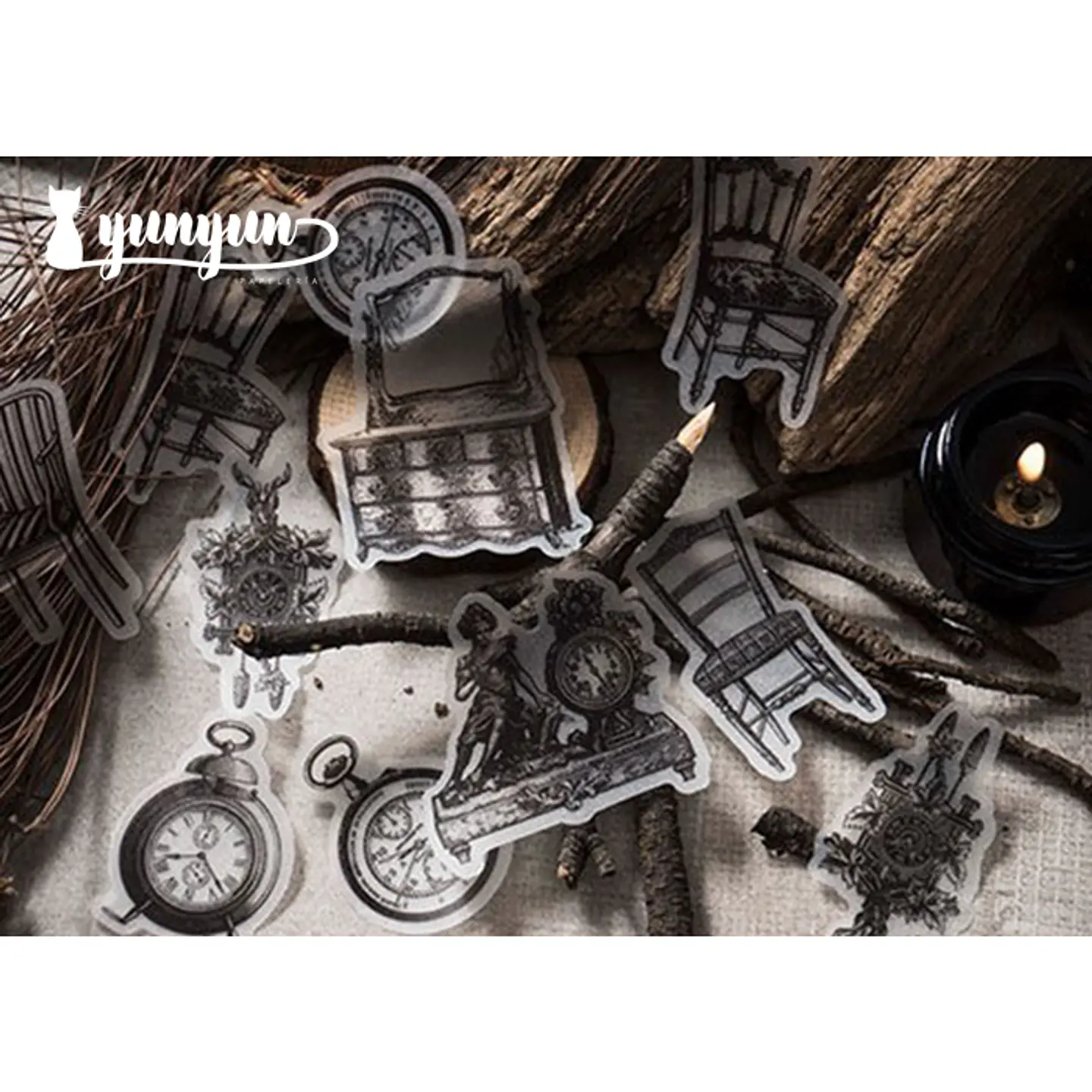 Stickers Vintage II - 30 pzas 4