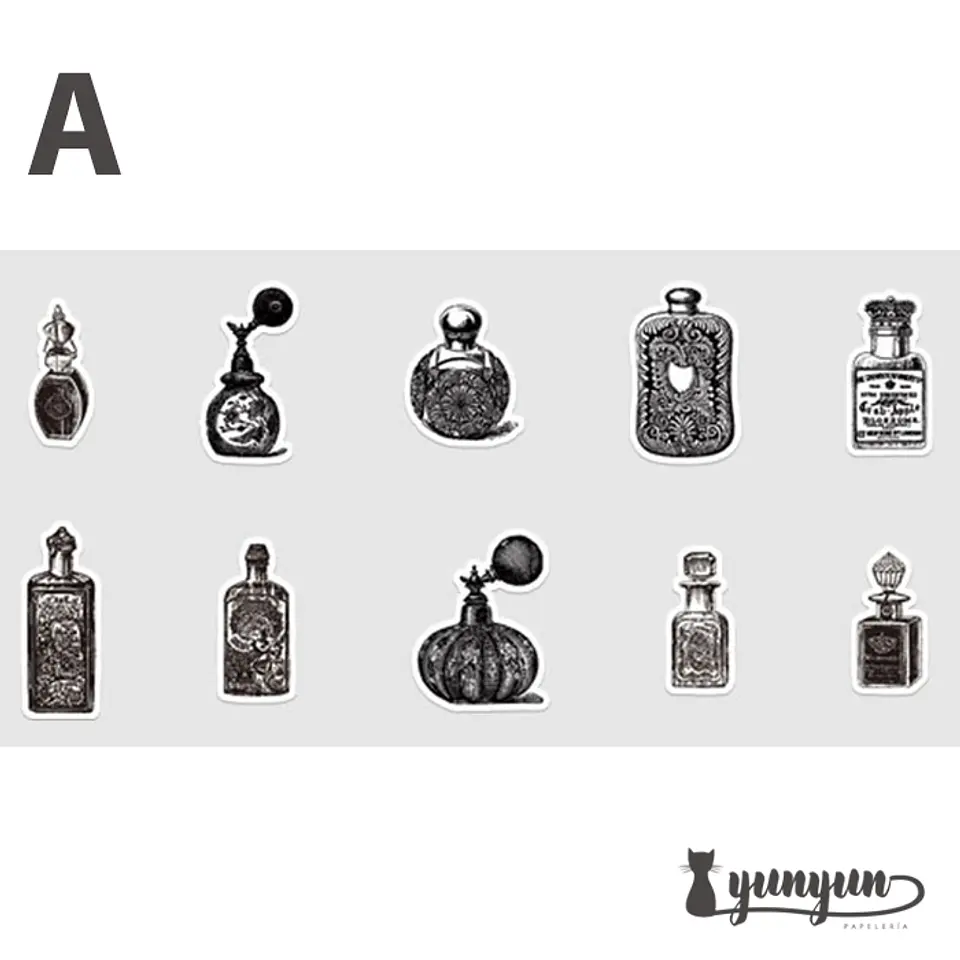 Stickers Vintage II - 30 pzas 7