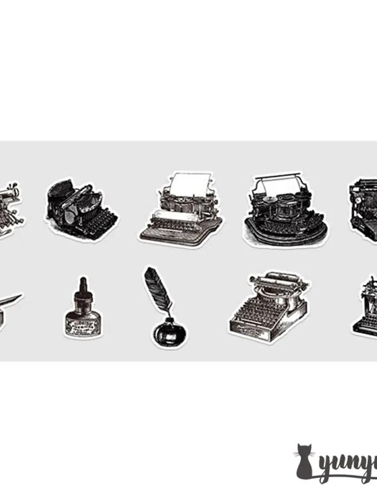 Stickers Vintage II - 30 pzas 8