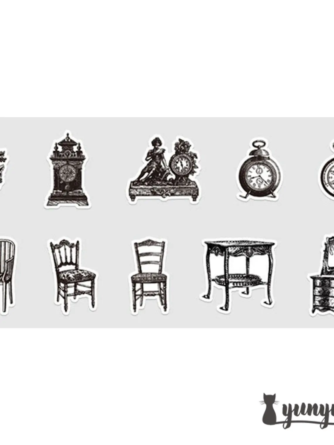 Stickers Vintage II - 30 pzas 9