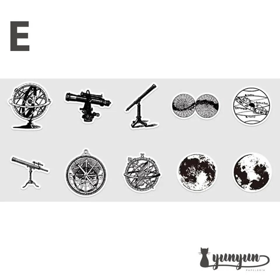 Stickers Vintage II - 30 pzas 11