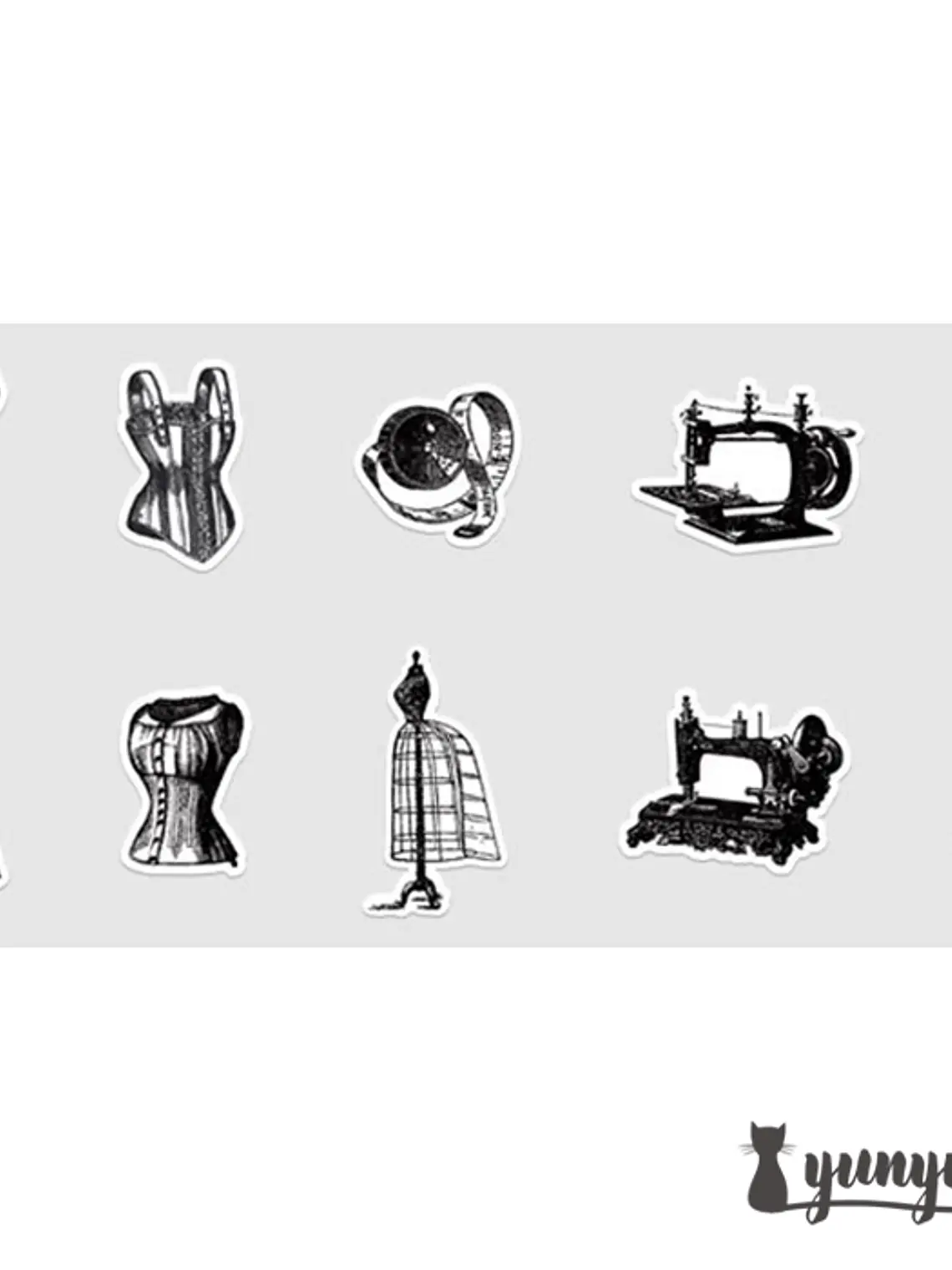 Stickers Vintage II - 30 pzas 12