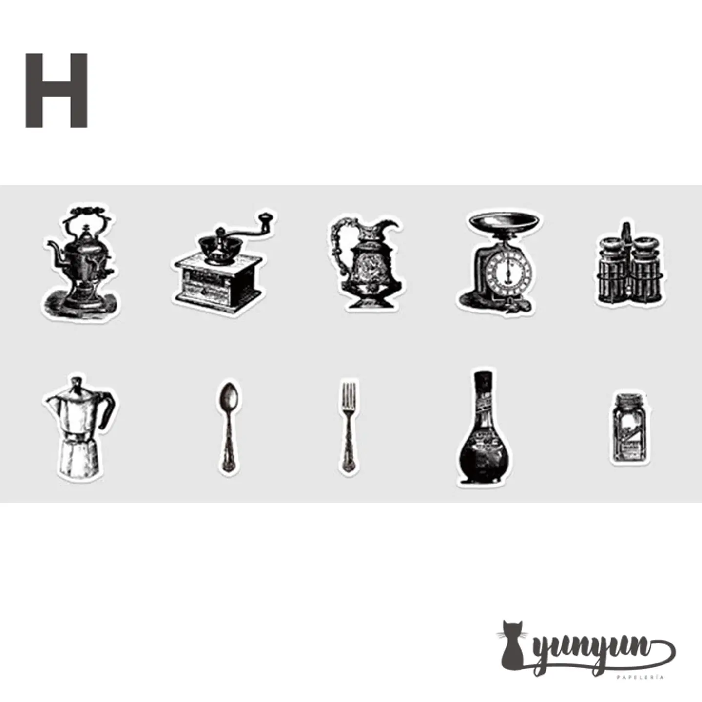 Stickers Vintage II - 30 pzas 14