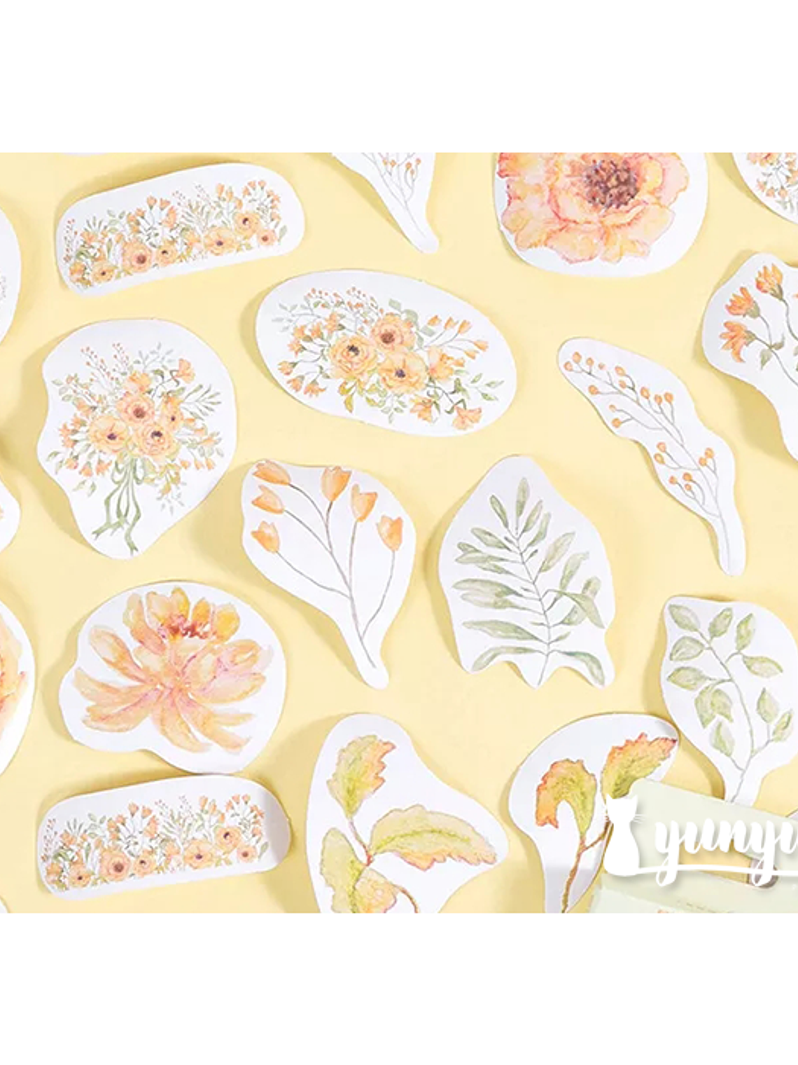 Caja Stickers Girasol - 45 pzas 2