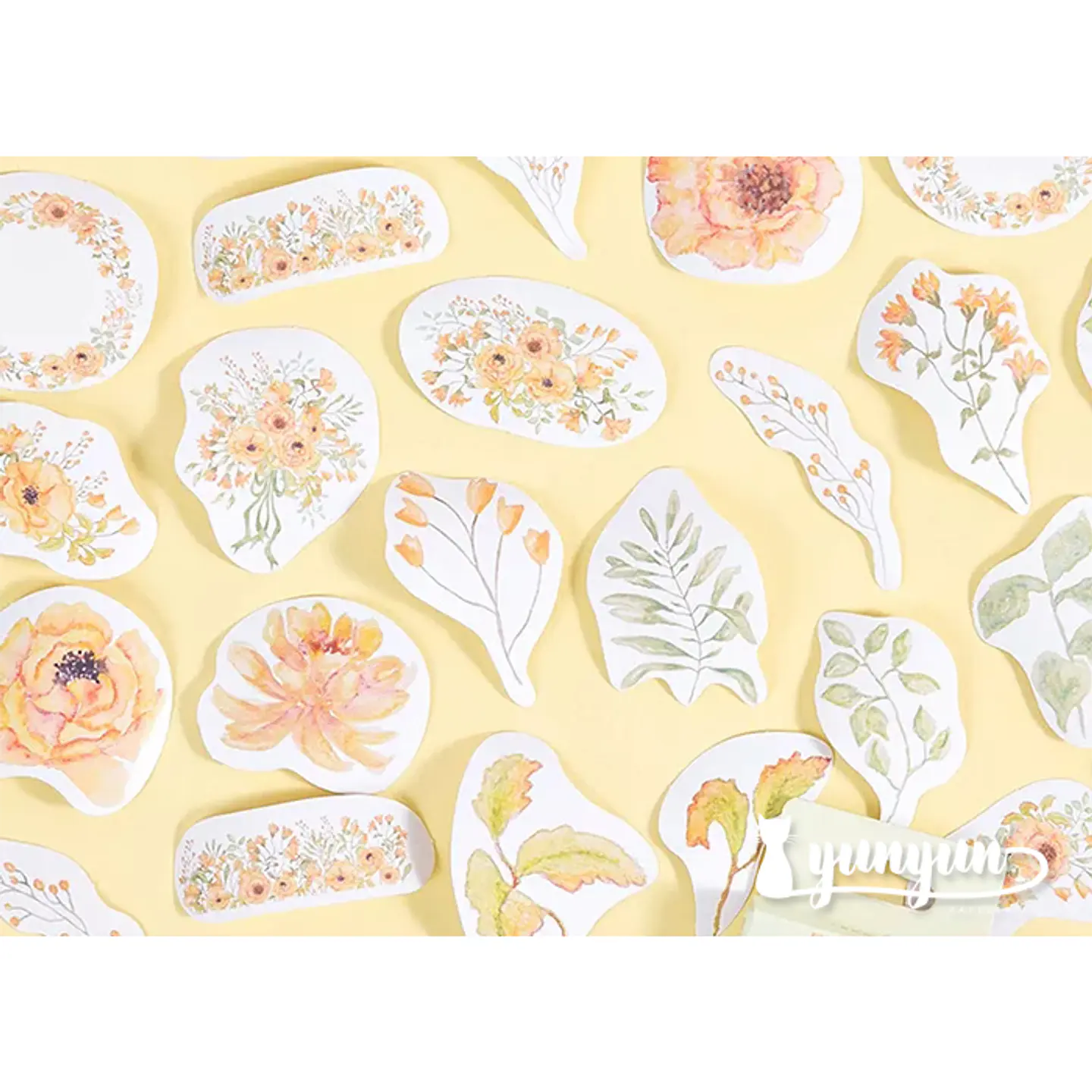 Caja Stickers Girasol - 45 pzas 2