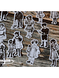 Stickers Vintage Children - 16 pzas - Miniatura 2