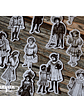 Stickers Vintage Children - 16 pzas - Miniatura 5
