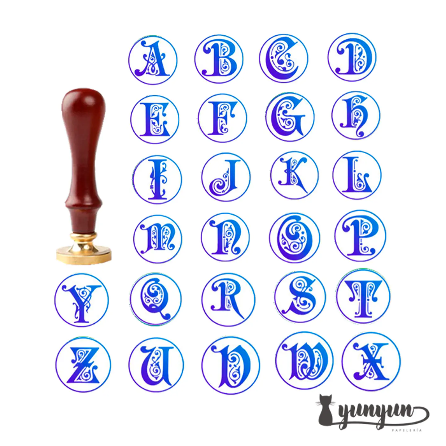 Sellos de Lacre LETRAS III 1