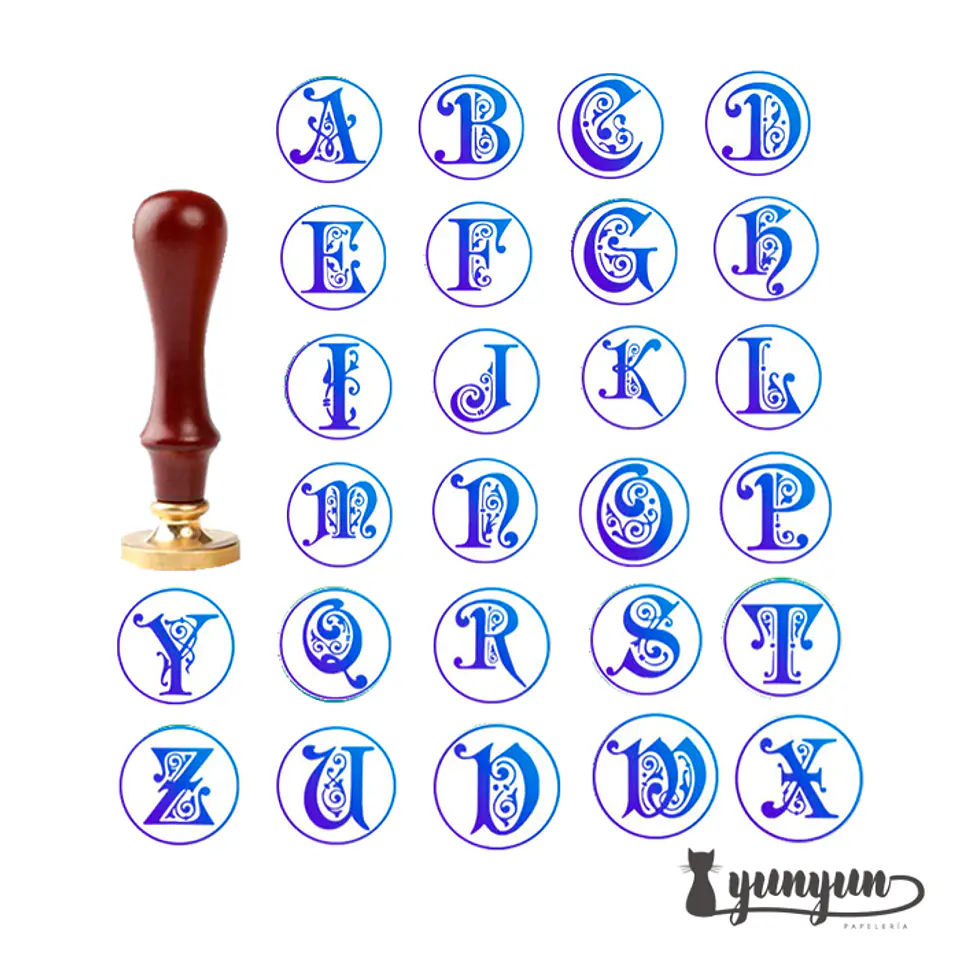 Sellos de Lacre LETRAS III 1