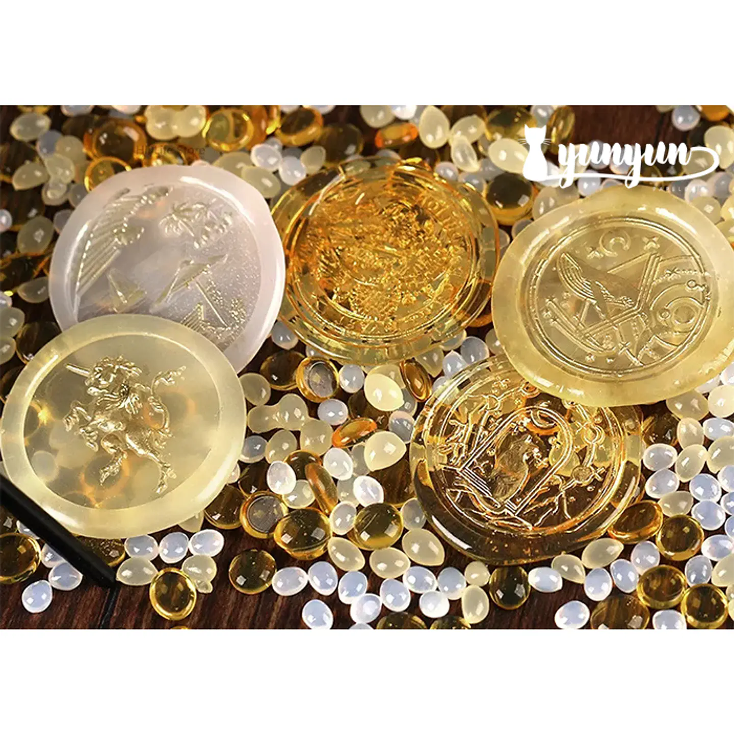 Lacre Transparente - 50 grs  4