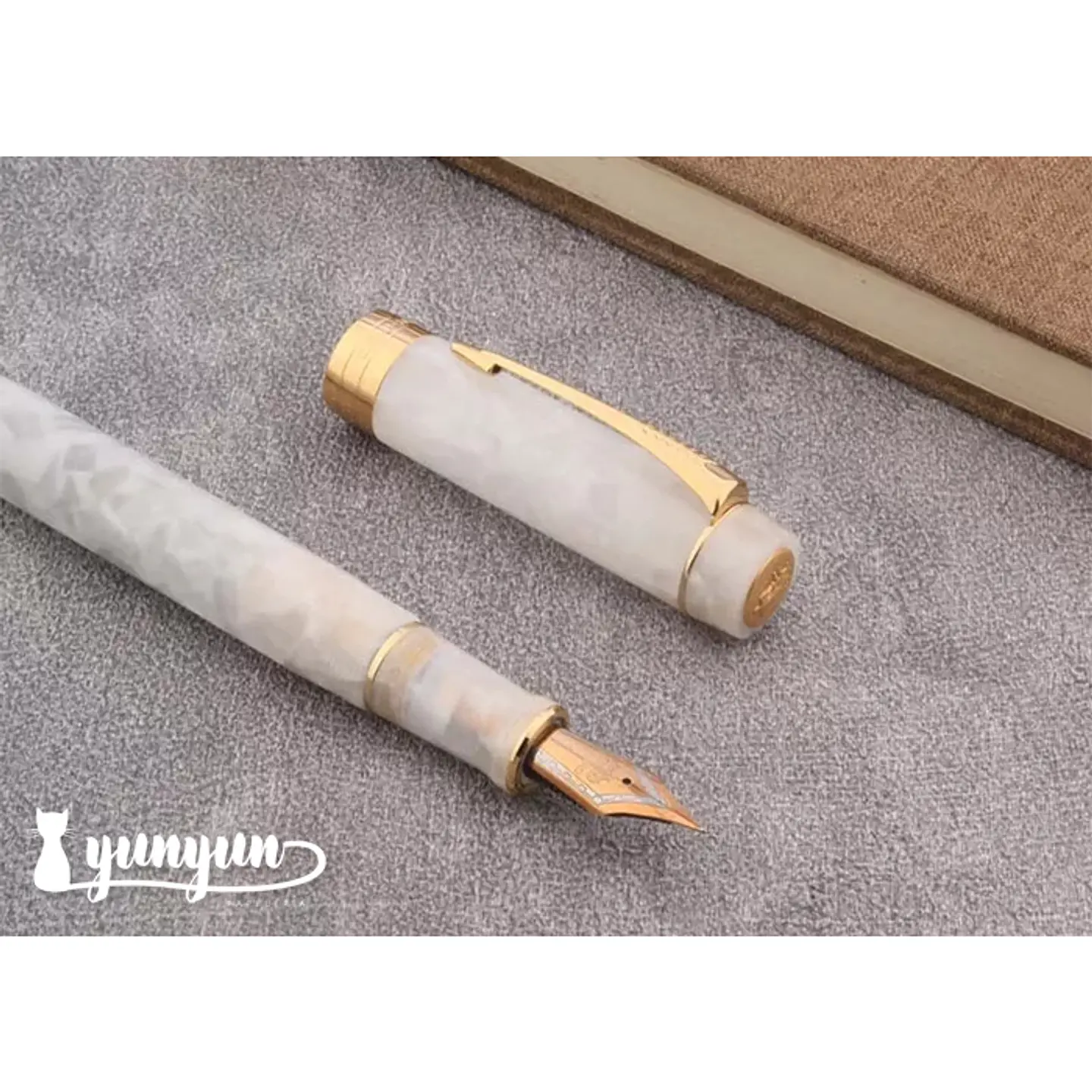 Pluma JINHAO 100 Century Series - Snow White 5