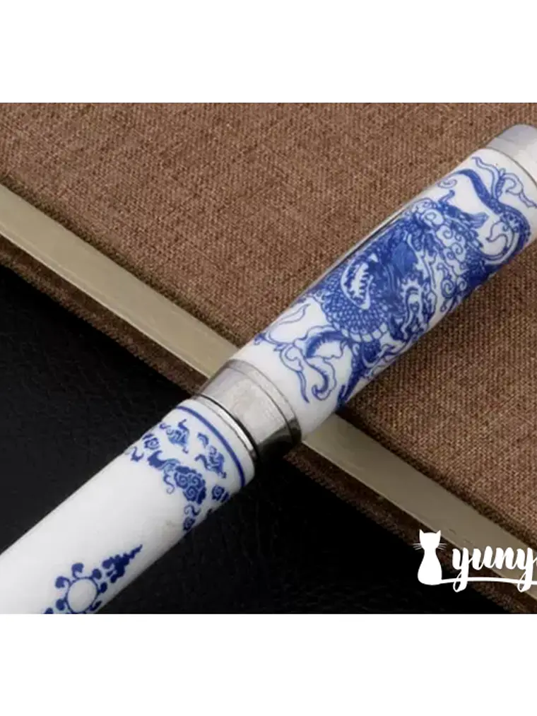 Roller Ball - Porcelana Dragón Azul 4