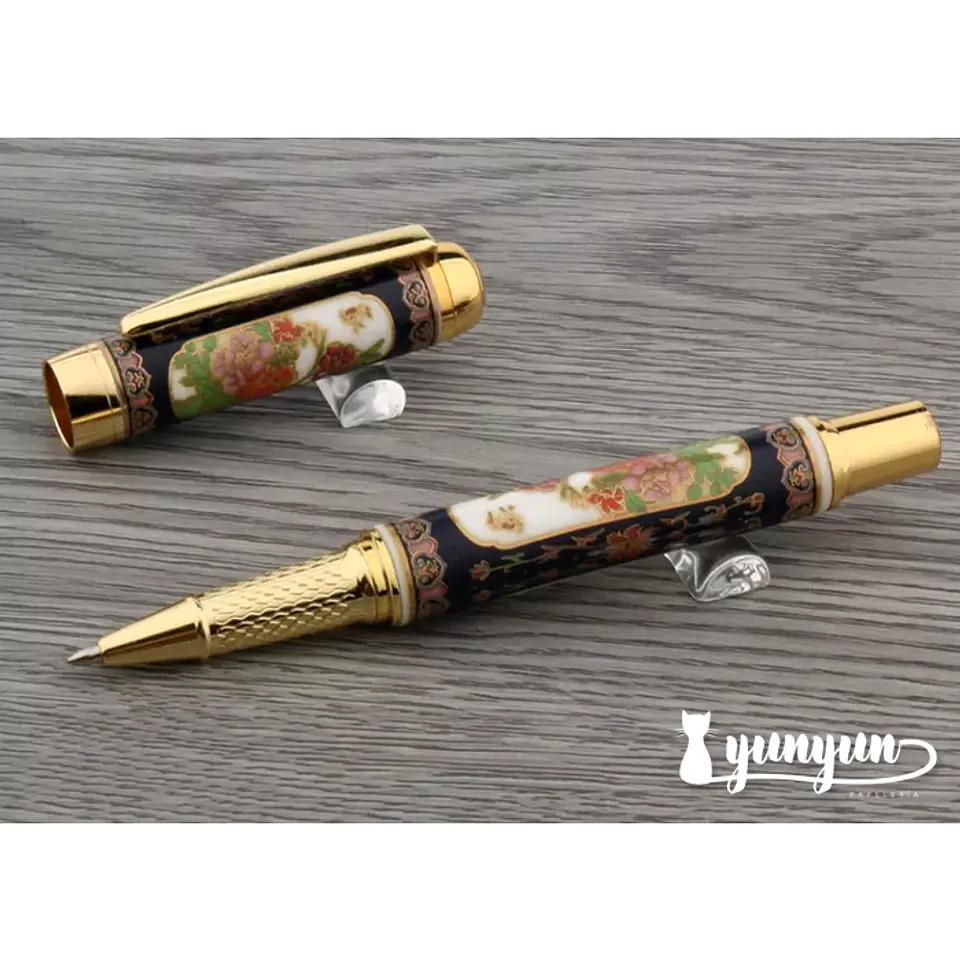 Roller Ball - Porcelana Flores Orientales 1