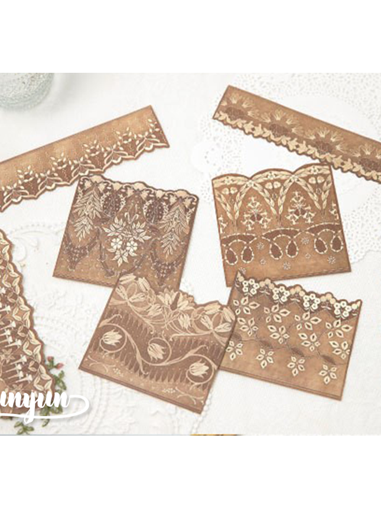 Set Blondas Papel Café - 40 pzas 2