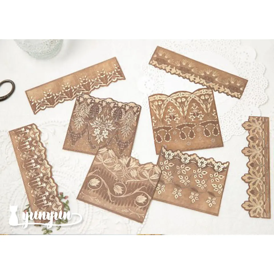 Set Blondas Papel Café - 40 pzas 2