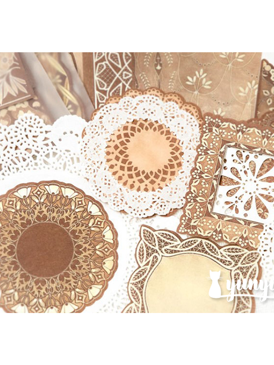 Set Blondas Papel Café - 40 pzas 3