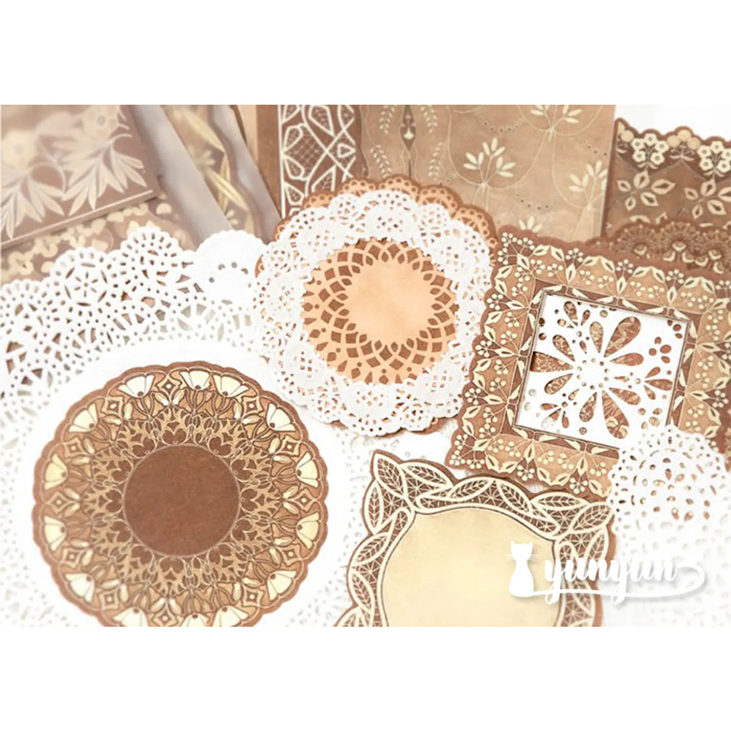 Set Blondas Papel Café - 40 pzas 3