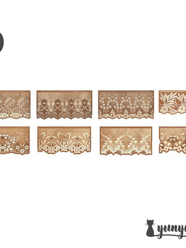 Set Blondas Papel Café - 40 pzas 14