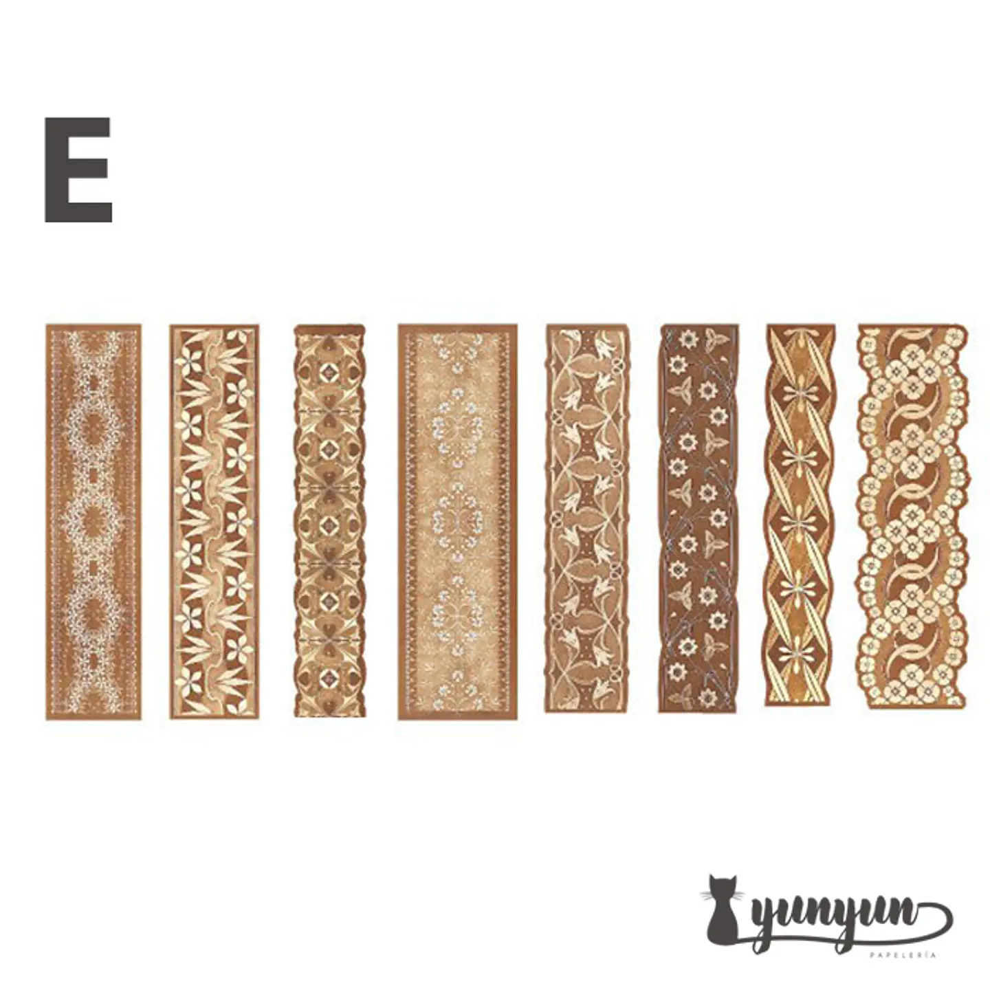 Set Blondas Papel Café - 40 pzas 15