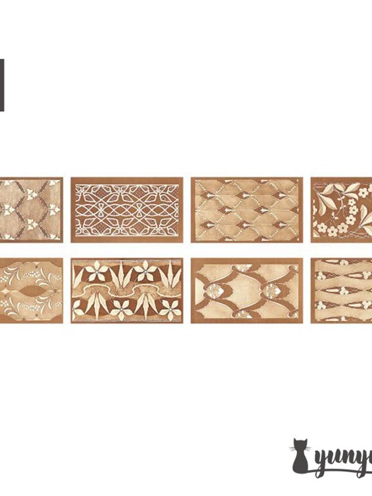 Set Blondas Papel Café - 40 pzas 18