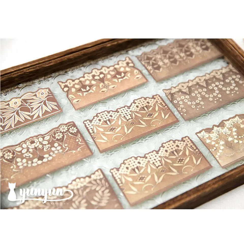 Set Blondas Papel Café - 40 pzas 8