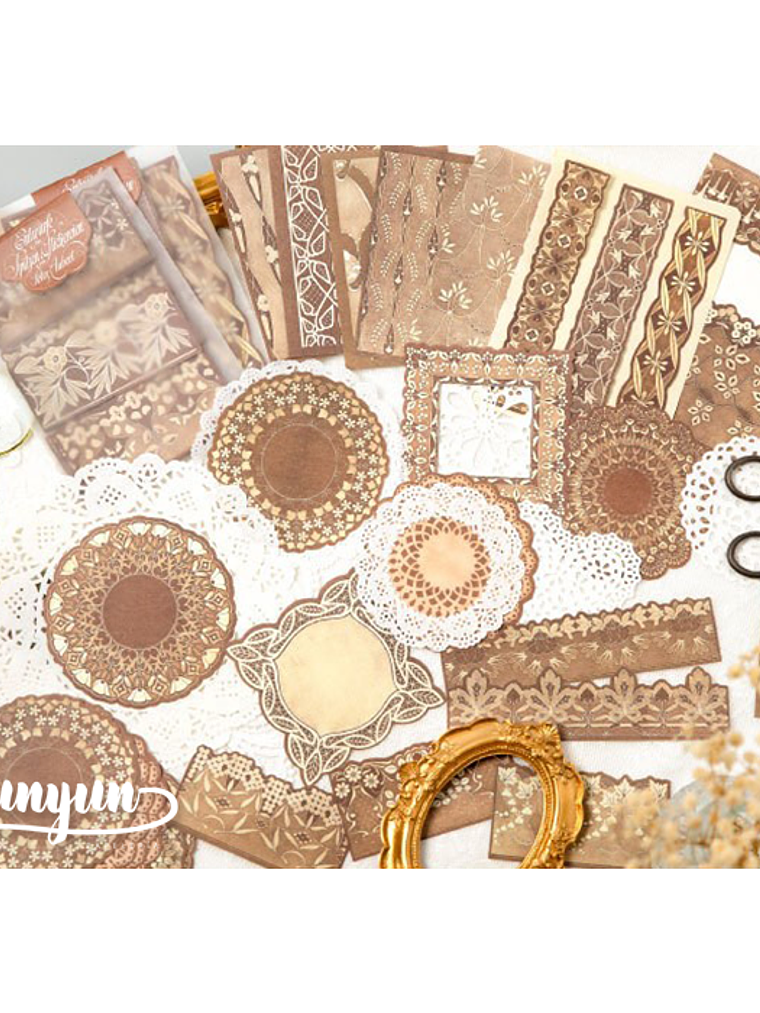 Set Blondas Papel Café - 40 pzas 1