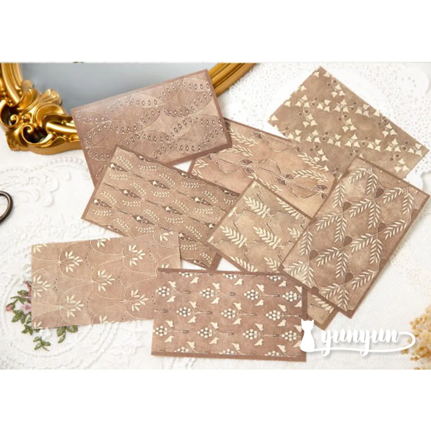 Set Blondas Papel Café - 40 pzas 9