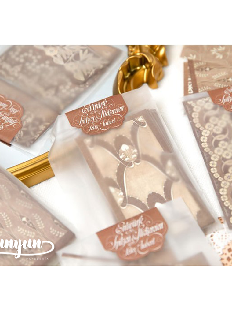 Set Blondas Papel Café - 40 pzas 10