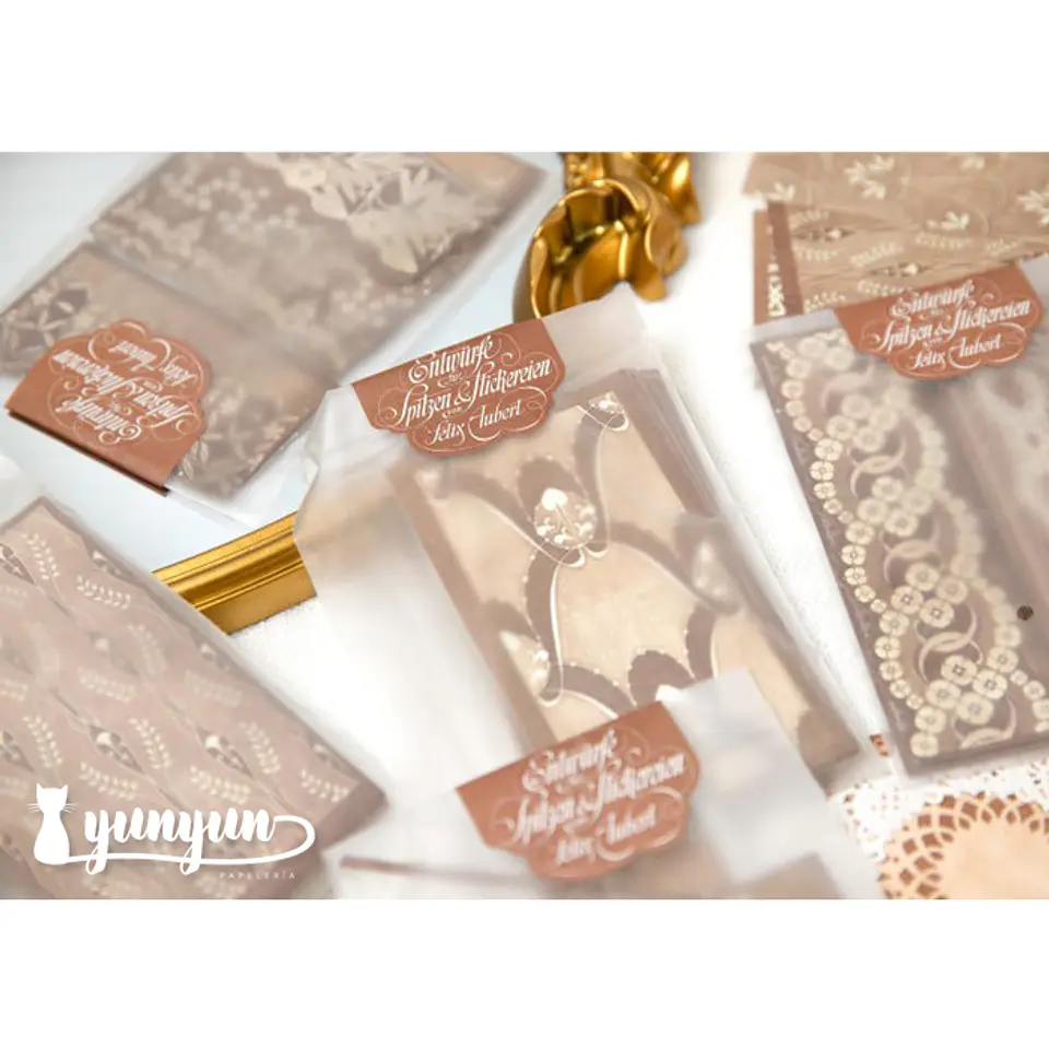Set Blondas Papel Café - 40 pzas 10