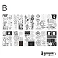 Sticker Book Black and White Diary - 30 pzas - Miniatura 13